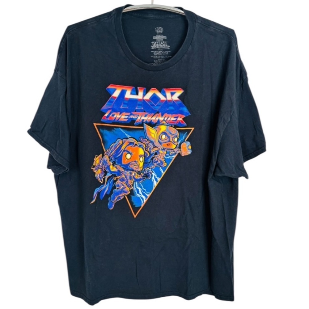 Marvel Thor Love and Thunder Black 3XL Men’s T-Shirt